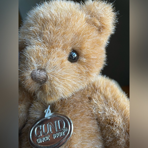 Gund 1989 Collector's Classic Tan Teddy Bear Plush Stuffed Animal 9" - Picture 3 of 8